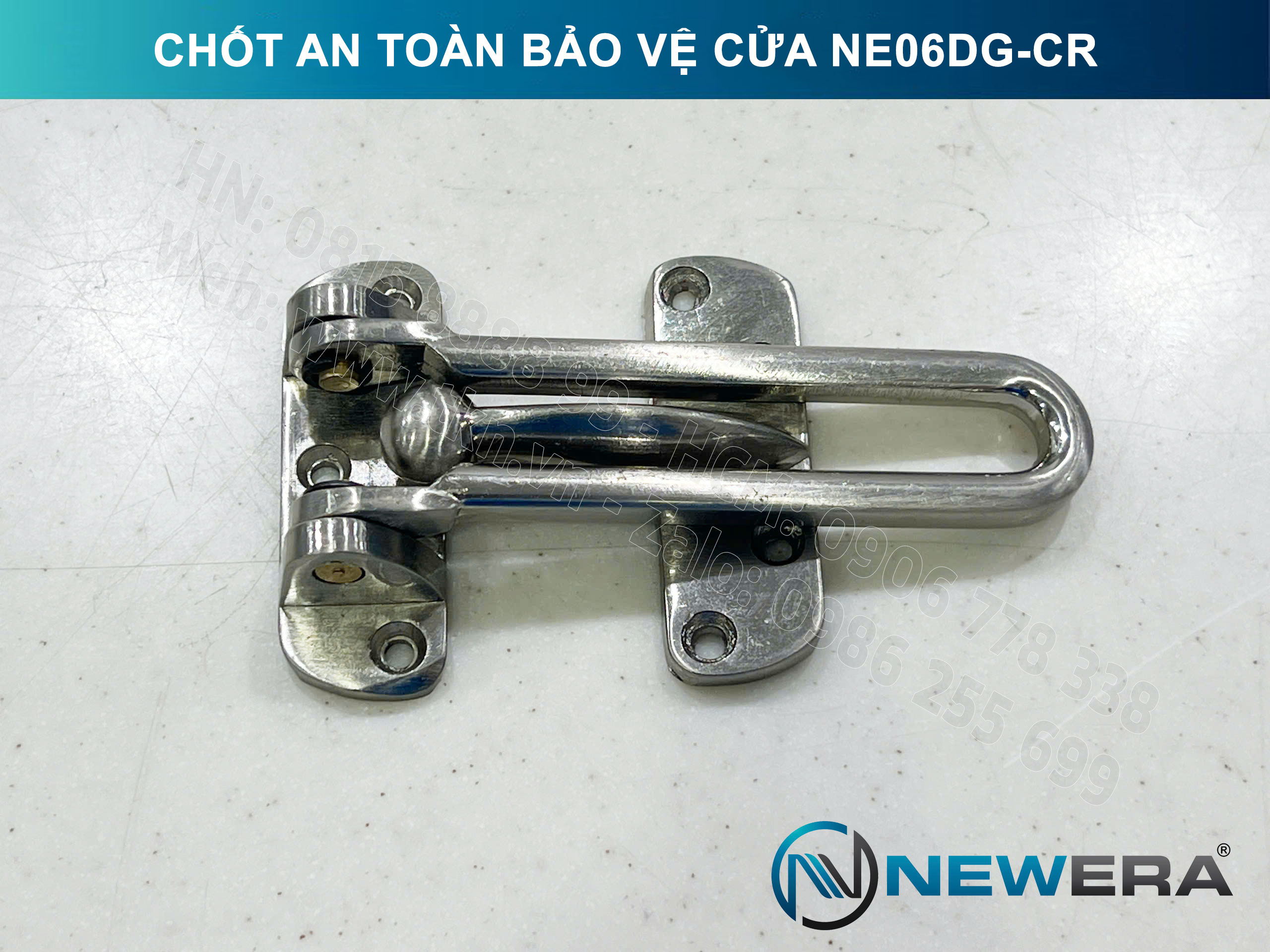 Chốt an toàn dạng gài NewEra NE06DG-CR mạ Chrome 10