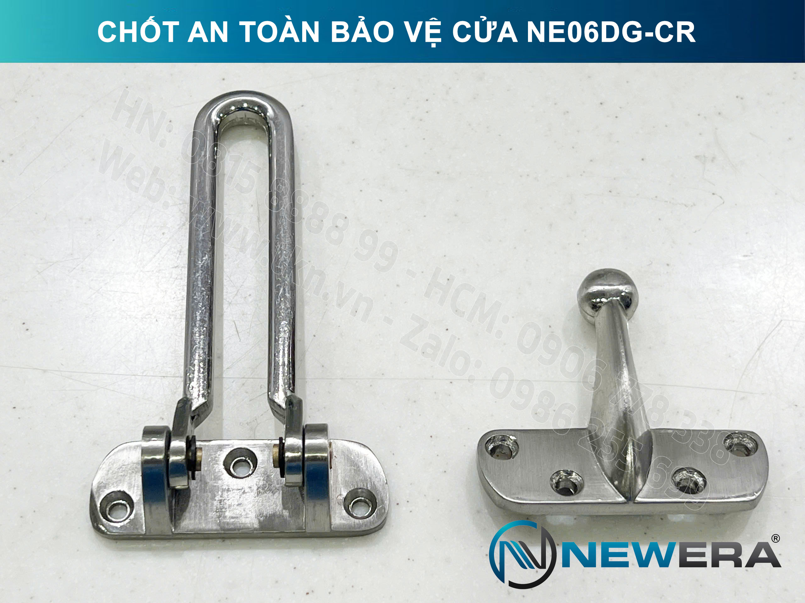Chốt an toàn dạng gài NewEra NE06DG-CR mạ Chrome 7