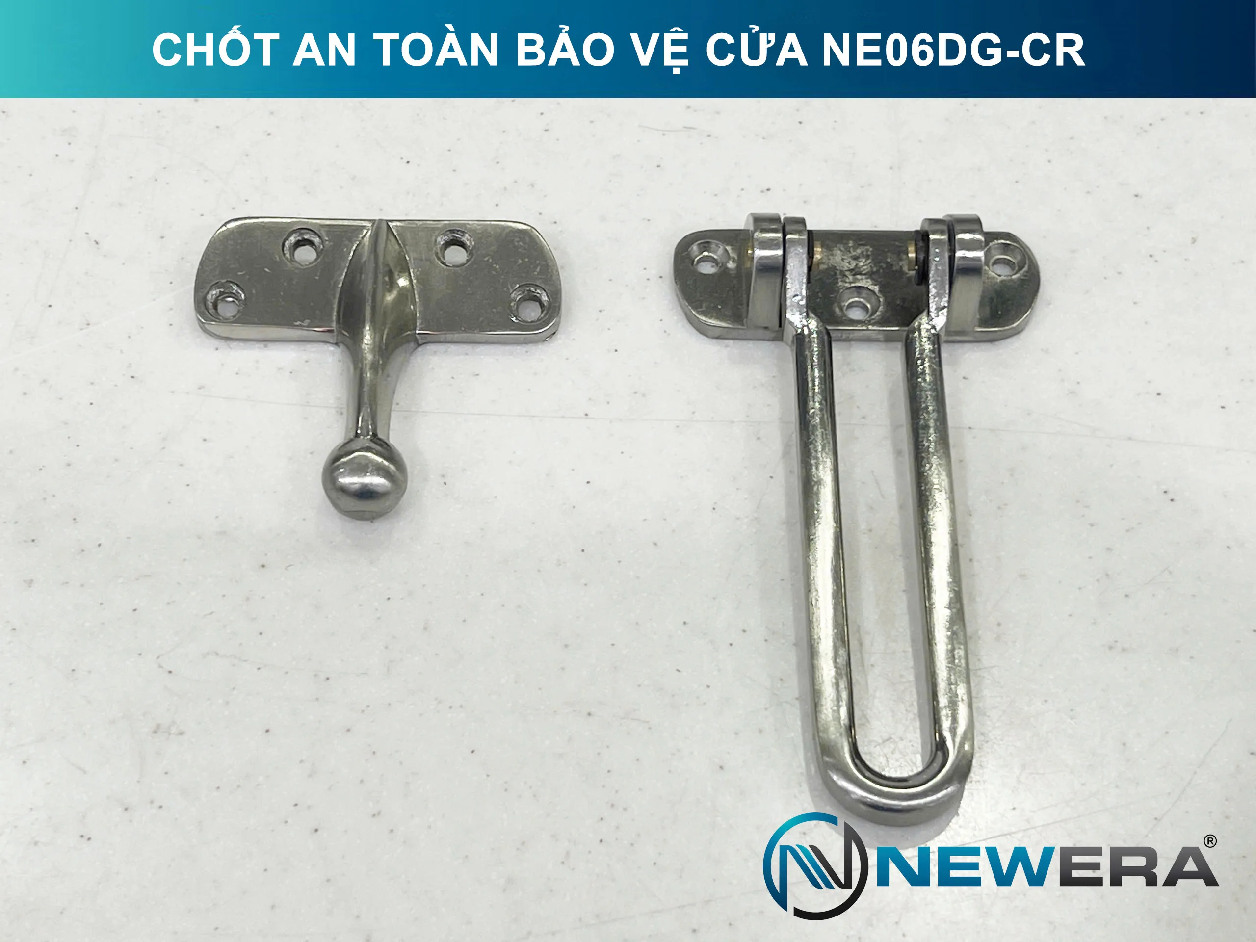 Chốt an toàn dạng gài NewEra NE06DG-CR mạ Chrome