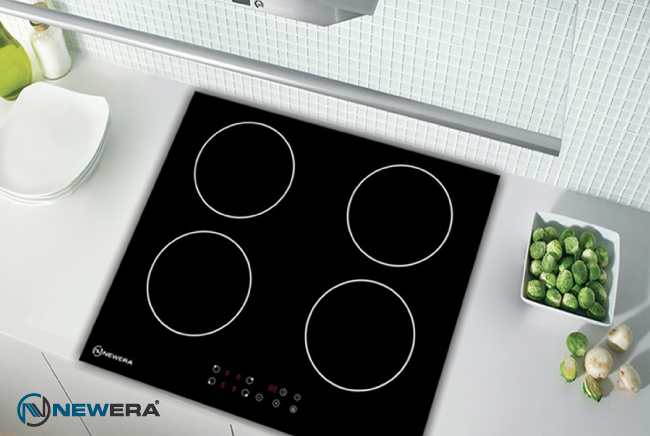 Bếp điện từ NewEra mặt kính gốm vitro ceramic 3 vùng nấu NE6014IC 4