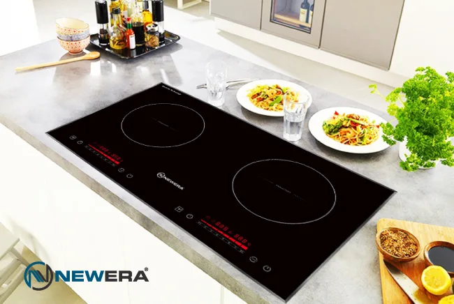 Bếp điện từ đôi NewEra NE80C2V 2