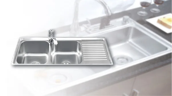 Chậu rửa bát NewEra inox 304 2 bồn rửa NE10S54A