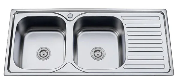 Chậu rửa bát NewEra inox 304 2 bồn rửa NE10S54A 1