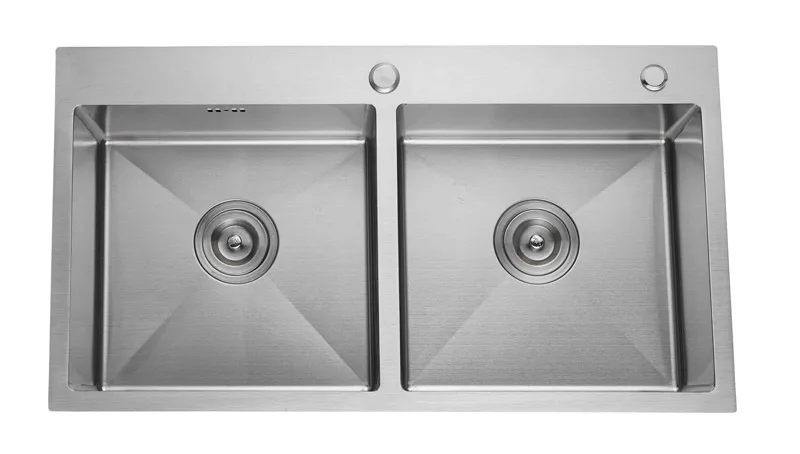 Chậu rửa bát NewEra inox 304 2 bồn rửa NE90S50A 1