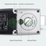 Khóa thẻ từ mật mã Unicor tối đa 50 thẻ thông minh UN-220D 1