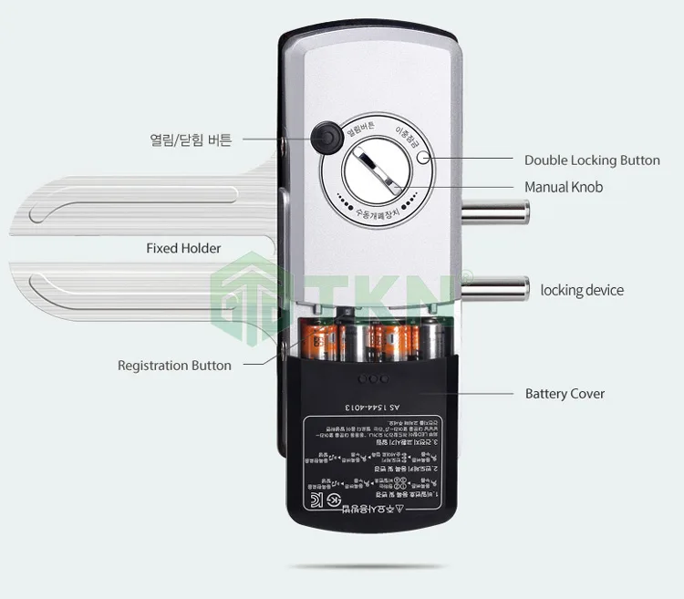 Khóa thẻ từ mật mã Unicor tối đa 50 thẻ UN-220D-GL 1