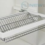 Khung rổ đựng giày dép NewEra giảm chấn gắn liền NE2564.700 5