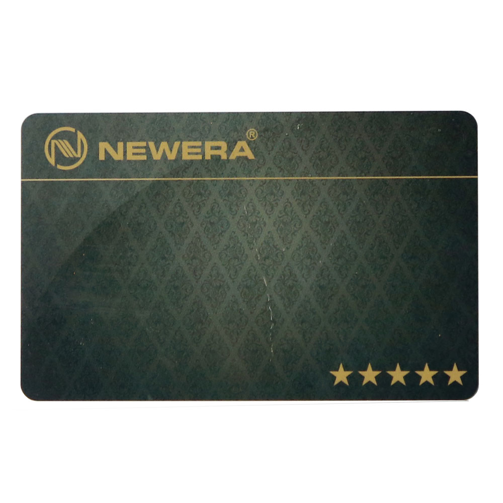 Thẻ từ trắng Mifare 1 NewEra kẽm mạ vàng NE6666HLM1BC 1