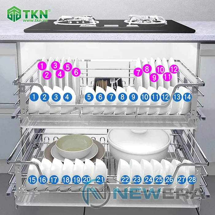 Newera NE266.600 2 tầng với không gian chứ rộng rãi