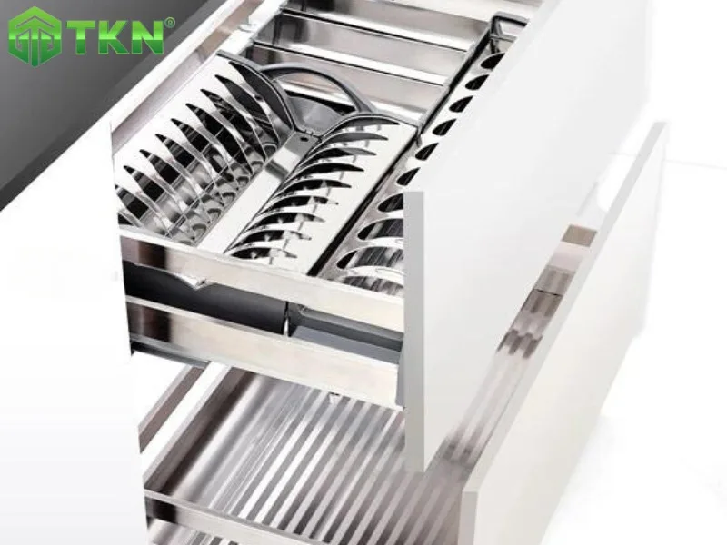 Giá bát đĩa xoong nồi NE188.800A màu sắc sáng bóng