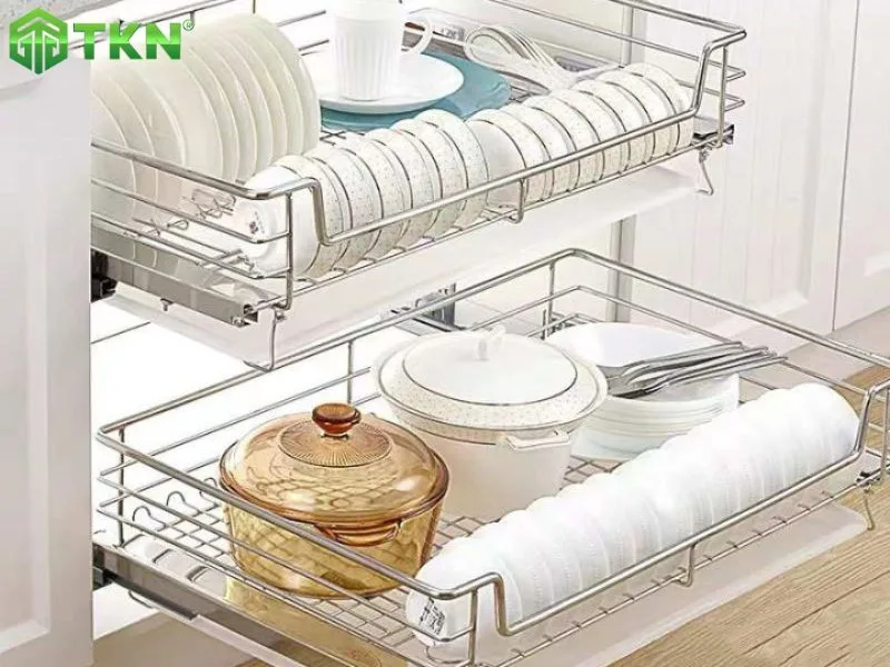 Giá bát đĩa xoong nồi NewEra sản xuất bằng công nghệ hiện đại