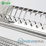 Giá bát đĩa tủ trên inox 304 NE555.110 7
