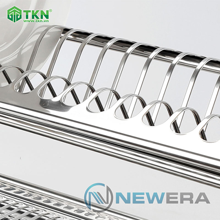 Giá để bát đĩa NewEra sử dụng chất liệu inox cao cấp