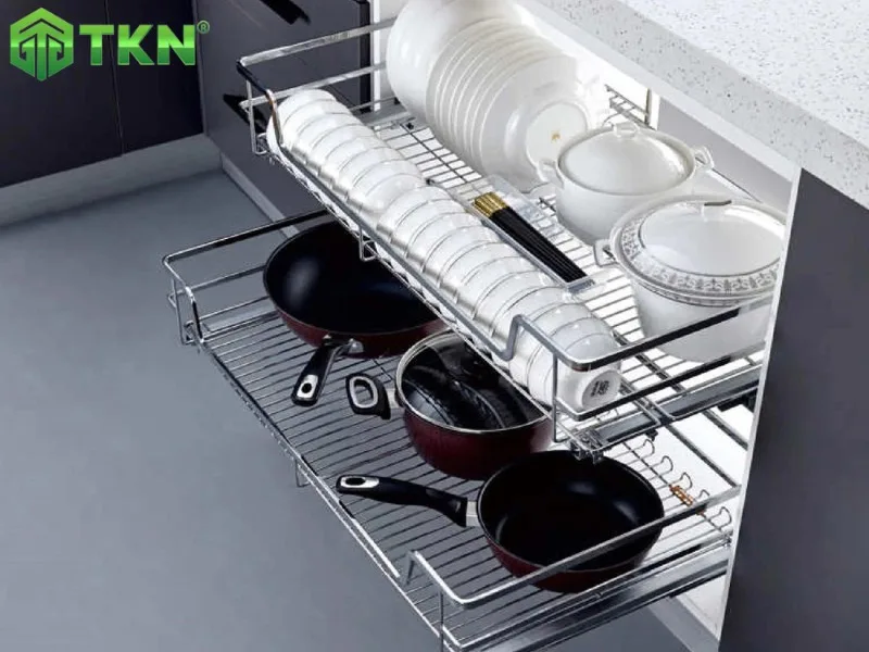 Giá để bát đĩa xoong nồi NewEra kích thước lớn