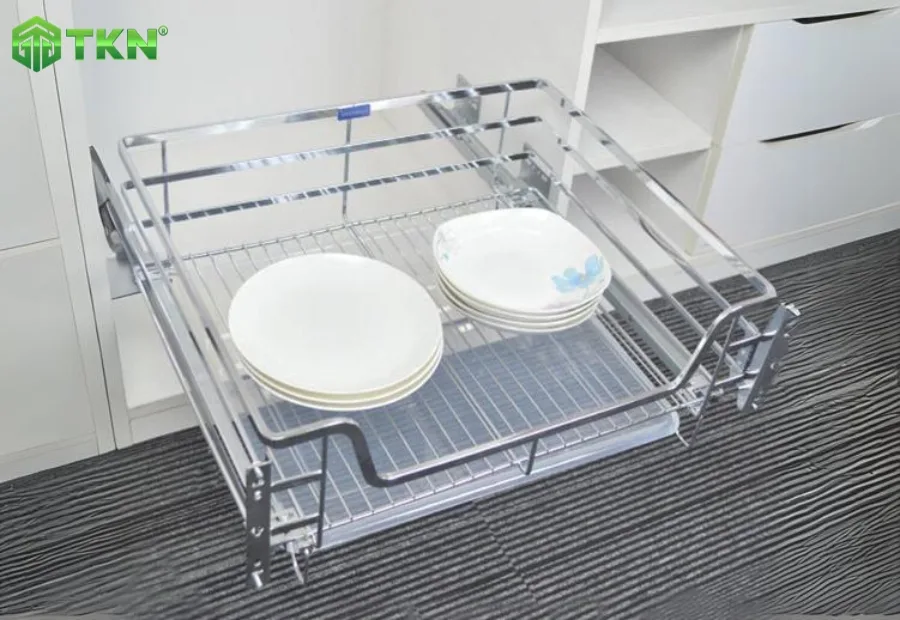 Giá để chén bát NewEra 700mm thép mạ Chrome NE199.700A 2