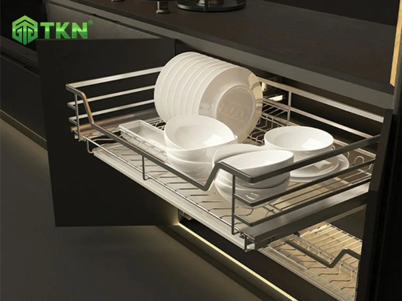 Giá xoong nồi NewEra NE188.700A phù hợp cho nhiều loại tủ 