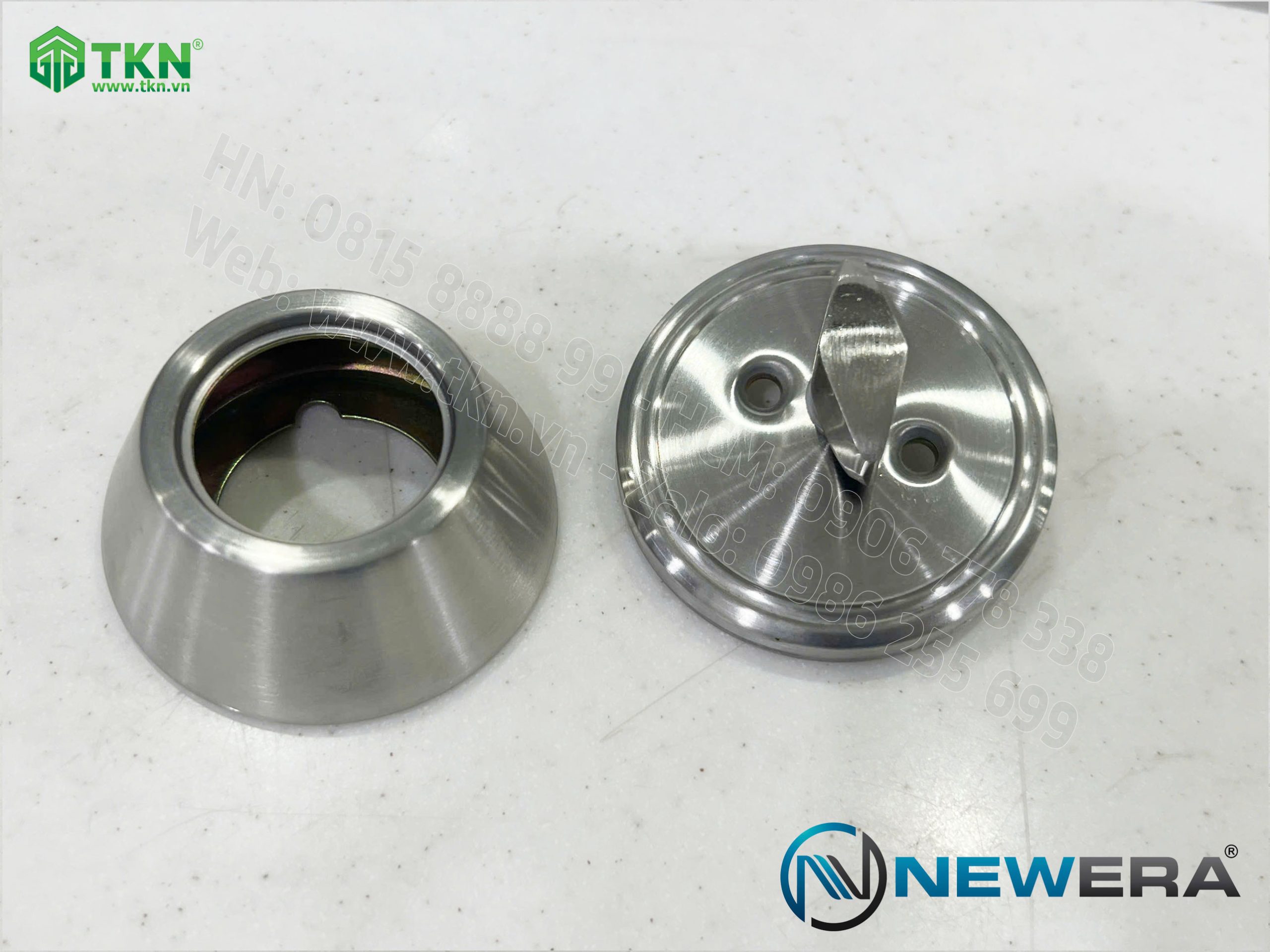 Khóa cửa nắm đấm NewEra inox 304 NE101DB 9
