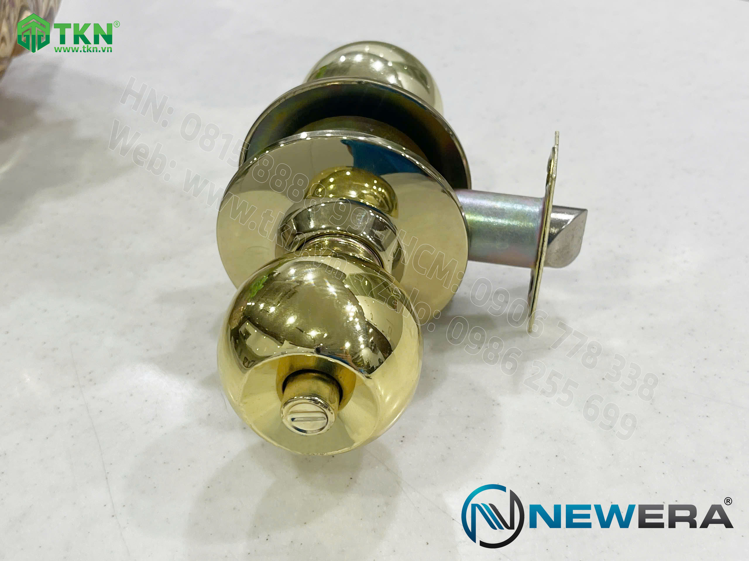 Khóa cửa nắm đấm NewEra inox 304 NE587FB 13
