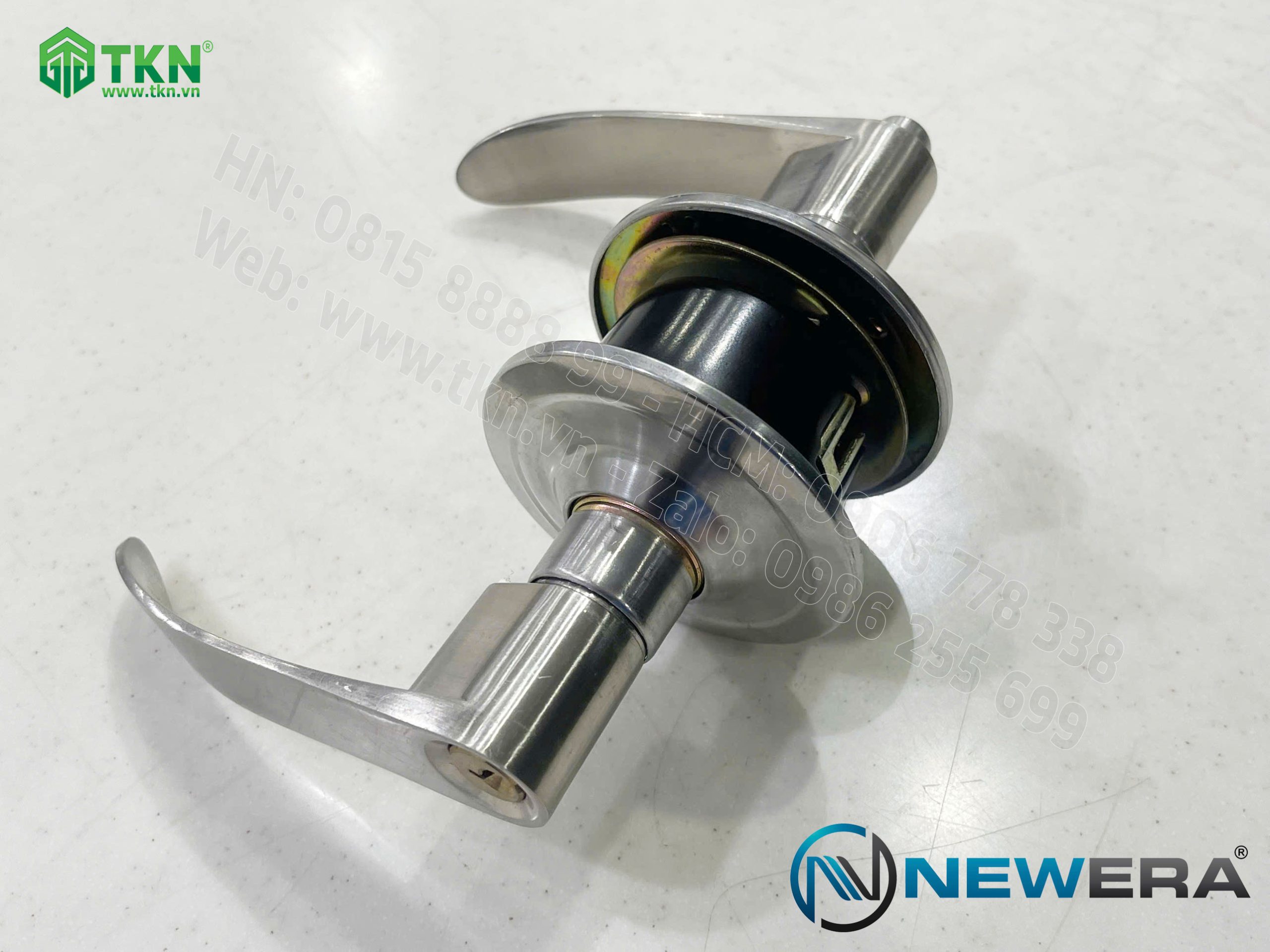 Khóa cửa nắm đấm NewEra inox 304 NE3694TL 1