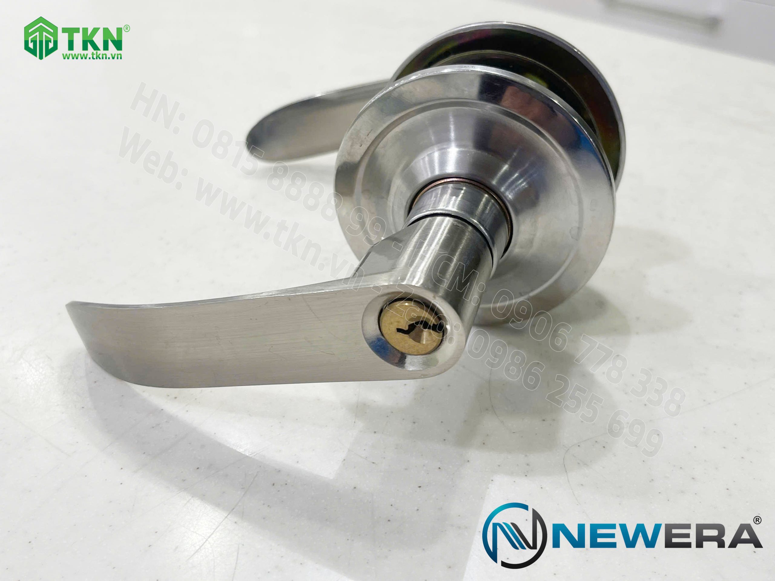 Khóa cửa nắm đấm NewEra inox 304 NE3694TL 9
