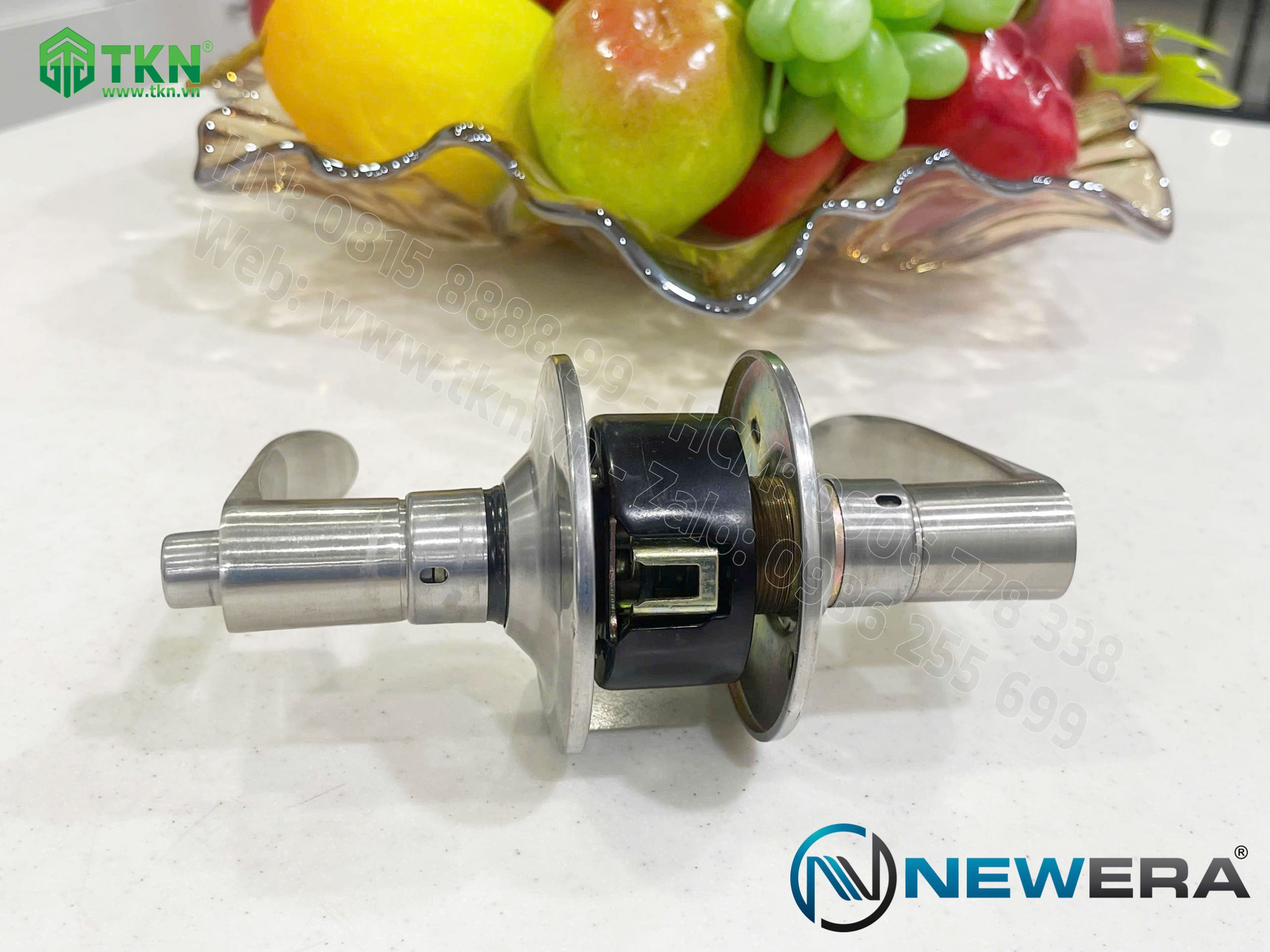 Khóa cửa nắm đấm NewEra inox 304 NE3694TL 6