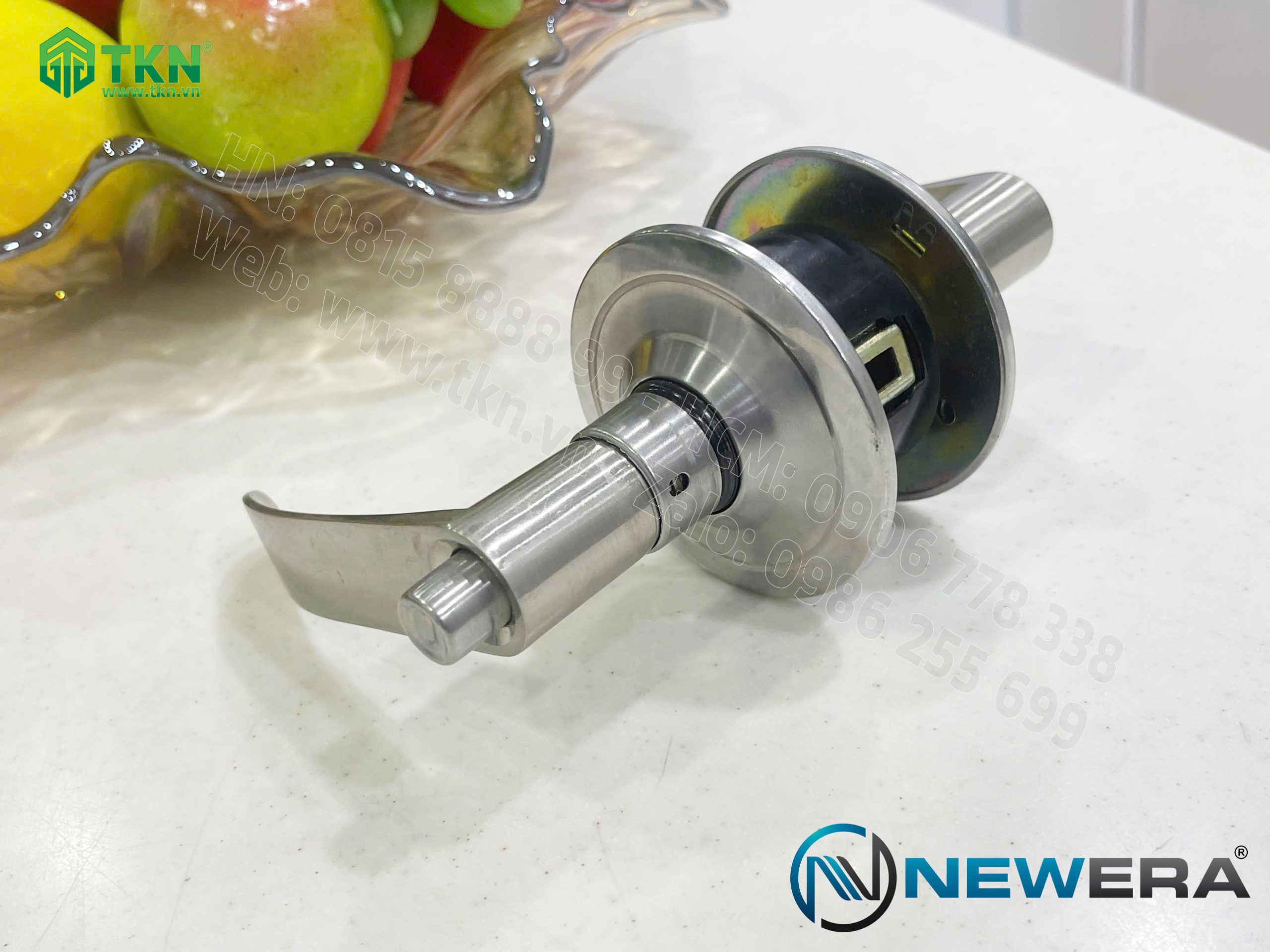 Khóa cửa nắm đấm NewEra inox 304 NE3694TL 4