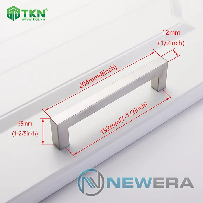 Kích thước tay nắm NewEra NE2008.192SN