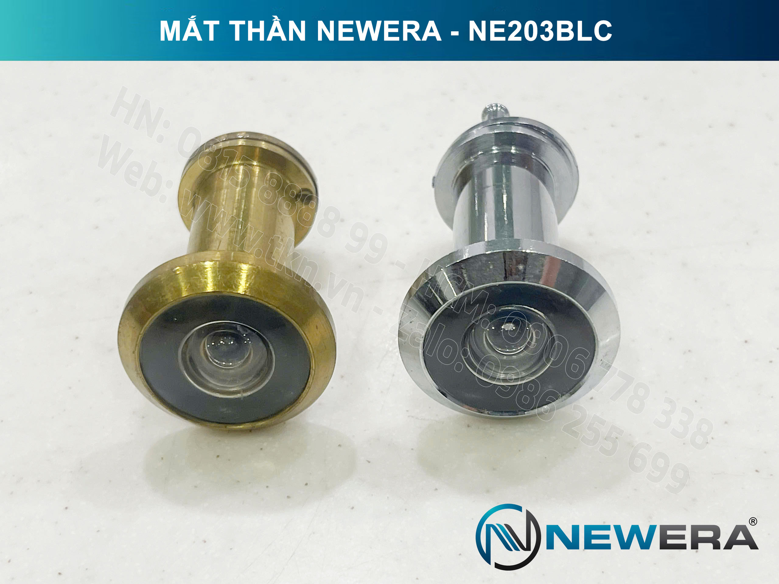 Mắt thần NewEra góc nhìn 200 độ NE203BLC 6
