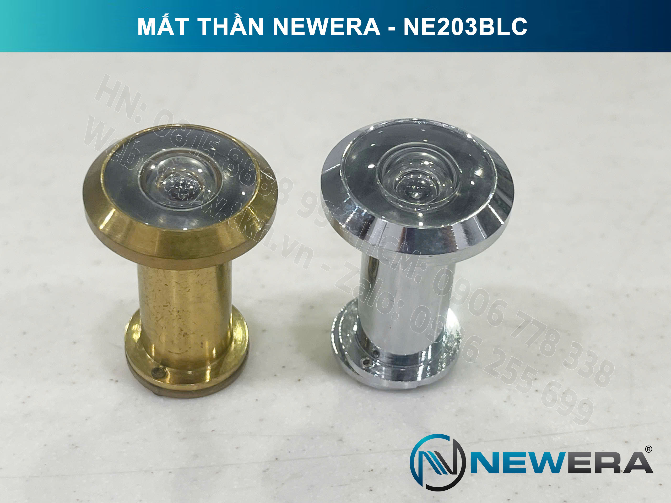 Mắt thần NewEra góc nhìn 200 độ NE203BLC 10