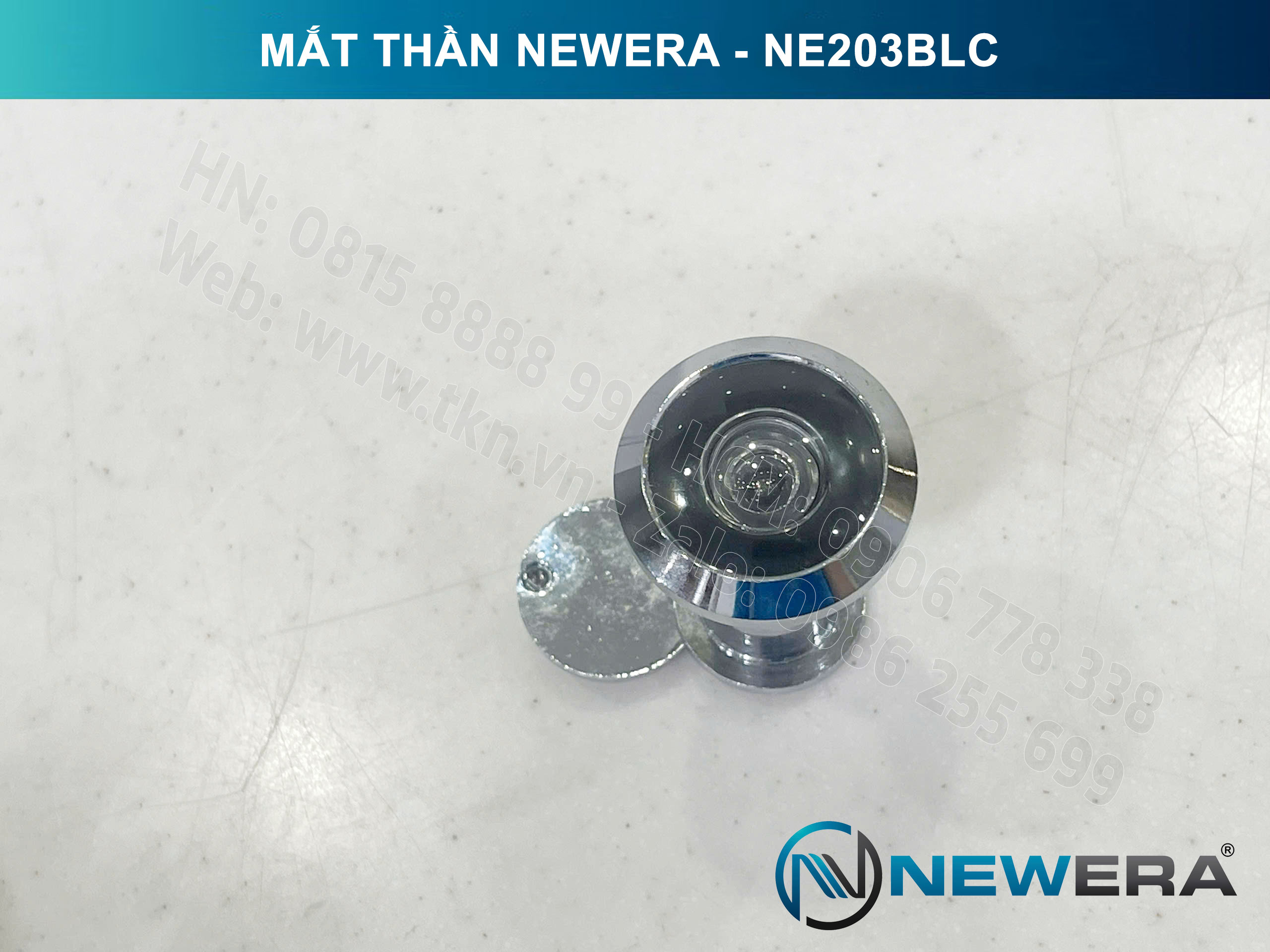 Mắt thần NewEra góc nhìn 200 độ NE203BLC 3