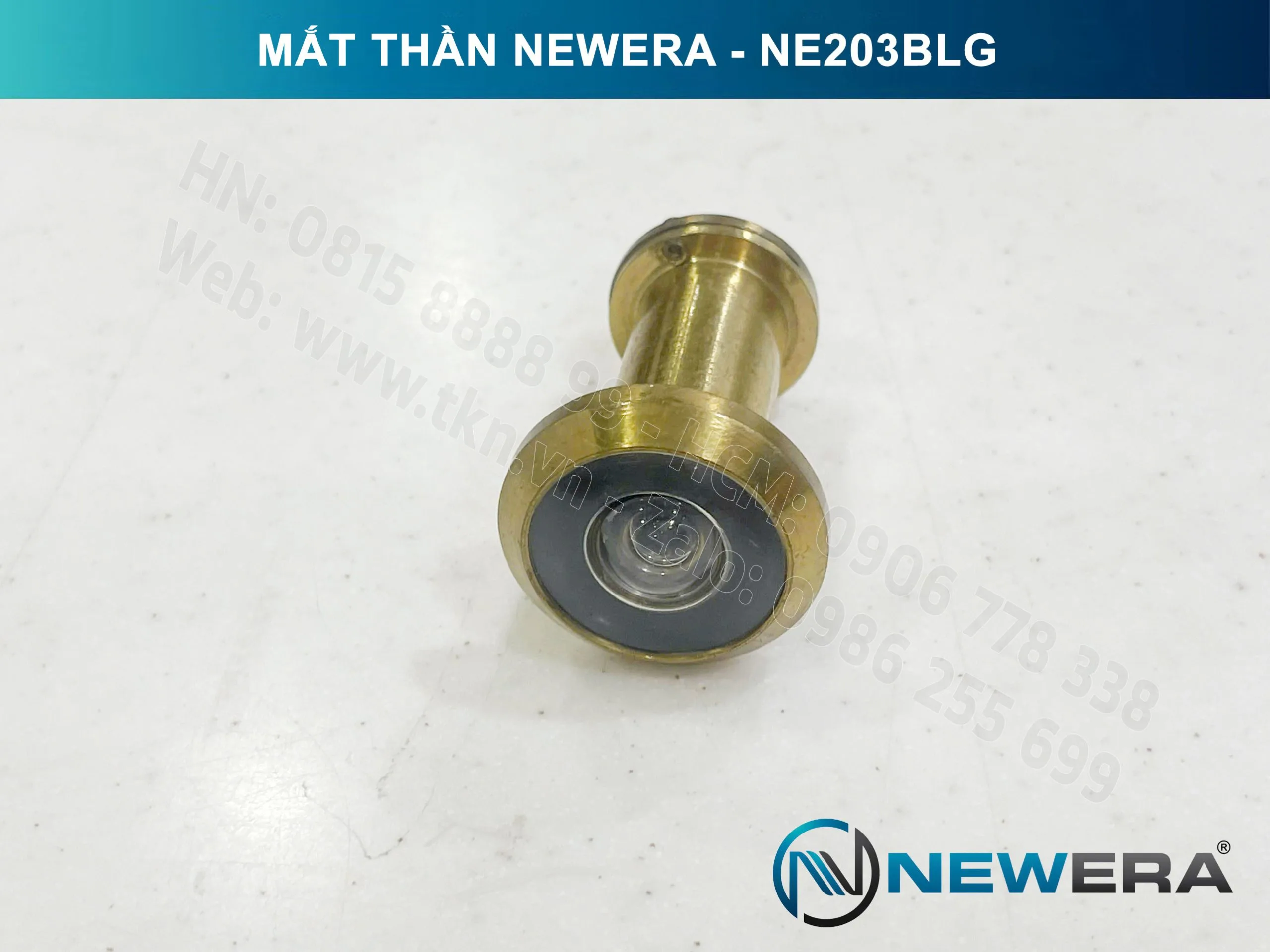 Mắt thần NewEra chất liệu đồng góc nhìn 200 độ NE203BLG