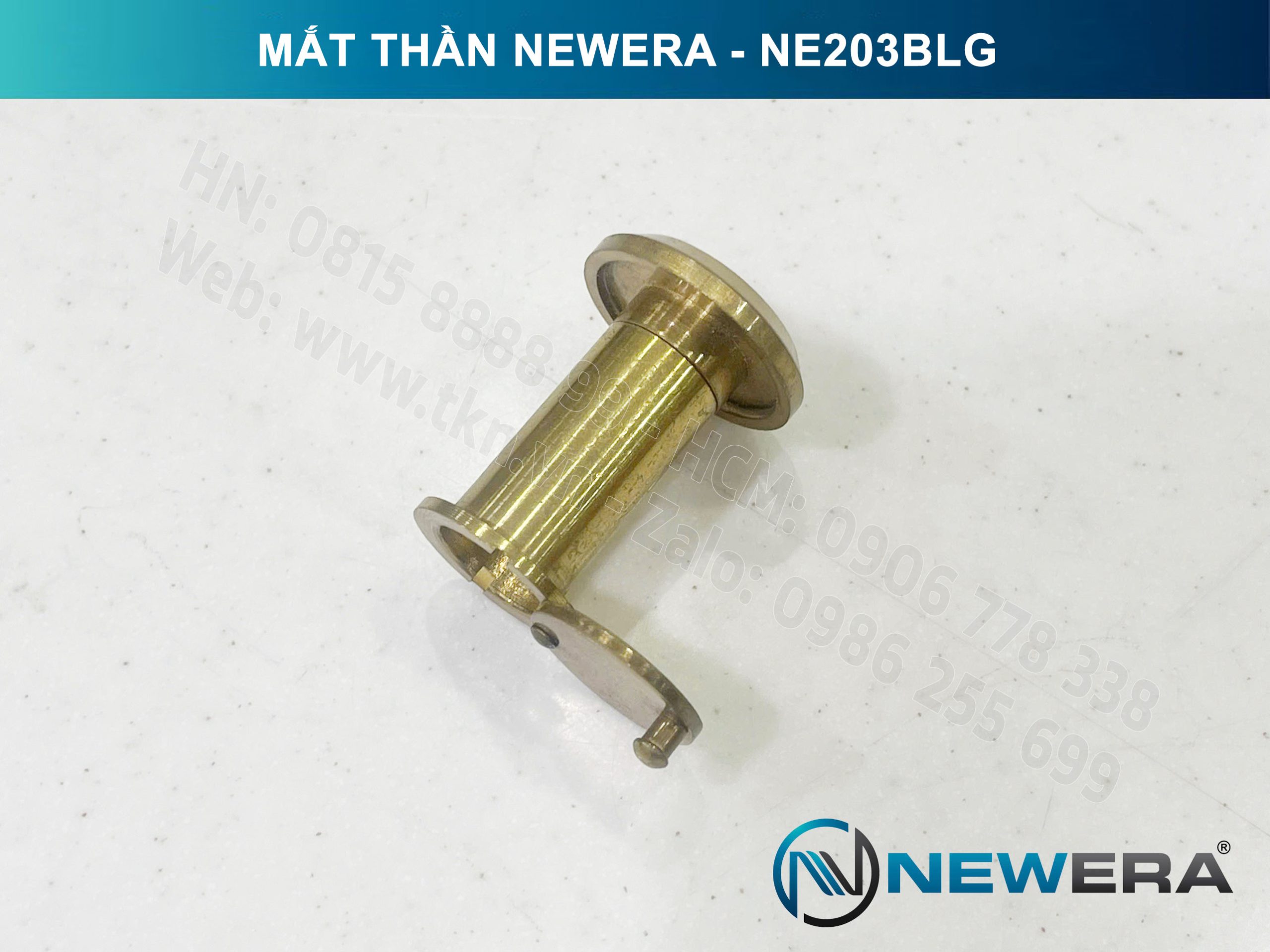 Mắt thần NewEra chất liệu đồng góc nhìn 200 độ NE203BLG 8