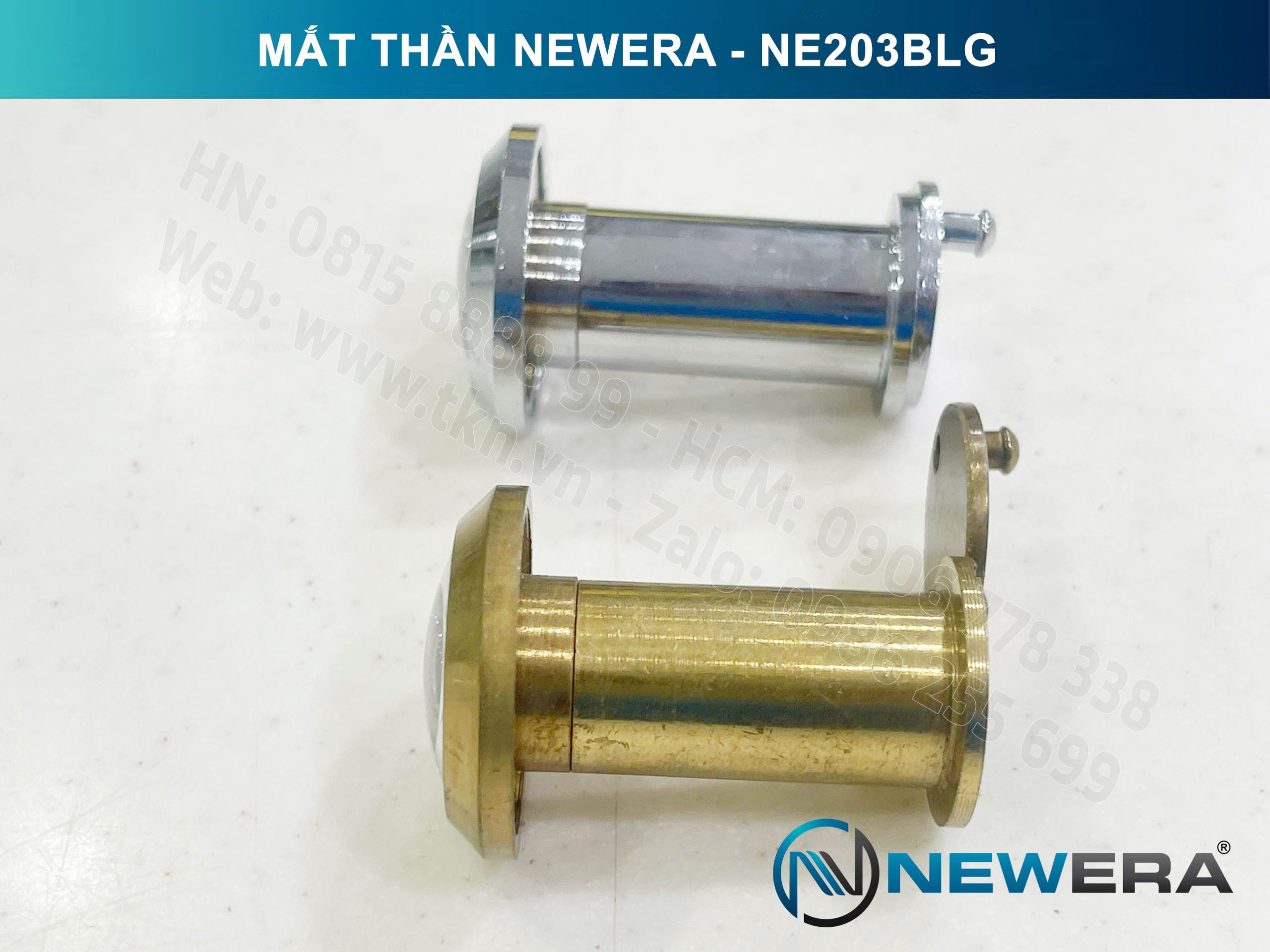 Mắt thần NewEra chất liệu đồng góc nhìn 200 độ NE203BLG 11
