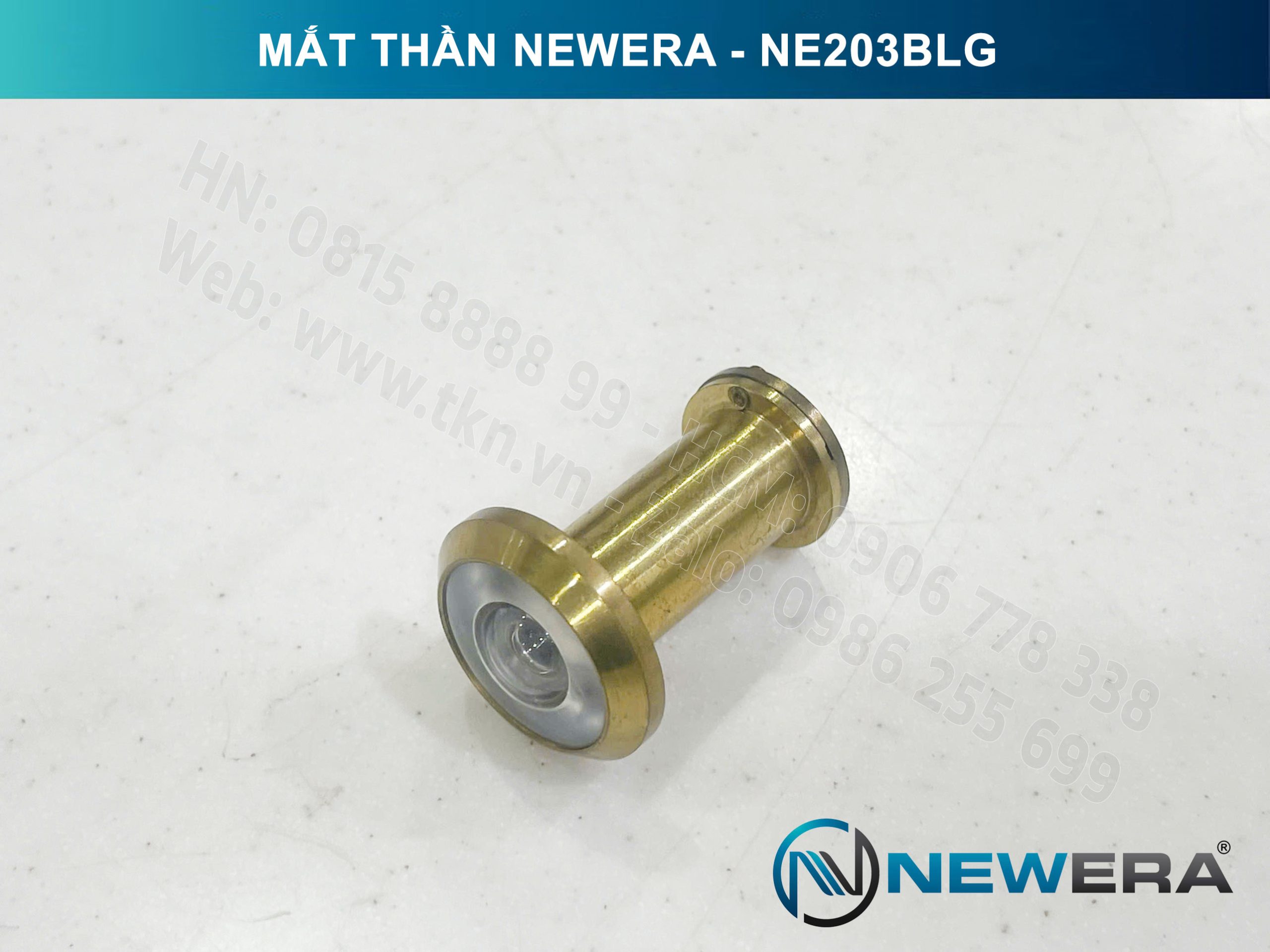 Mắt thần NewEra chất liệu đồng góc nhìn 200 độ NE203BLG 1