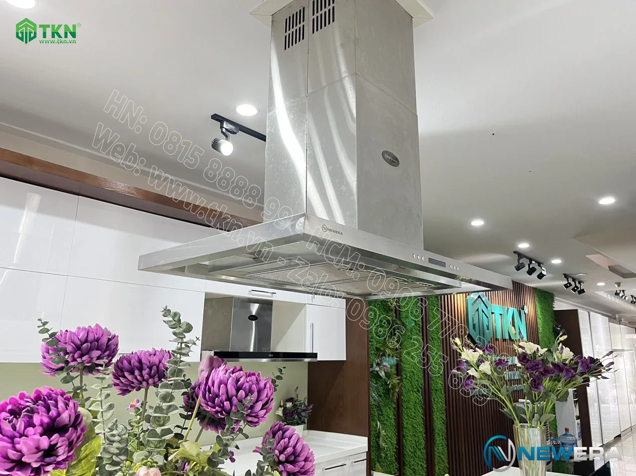 Máy hút mùi NewEra inox 304 1000mm NE1101HH 5