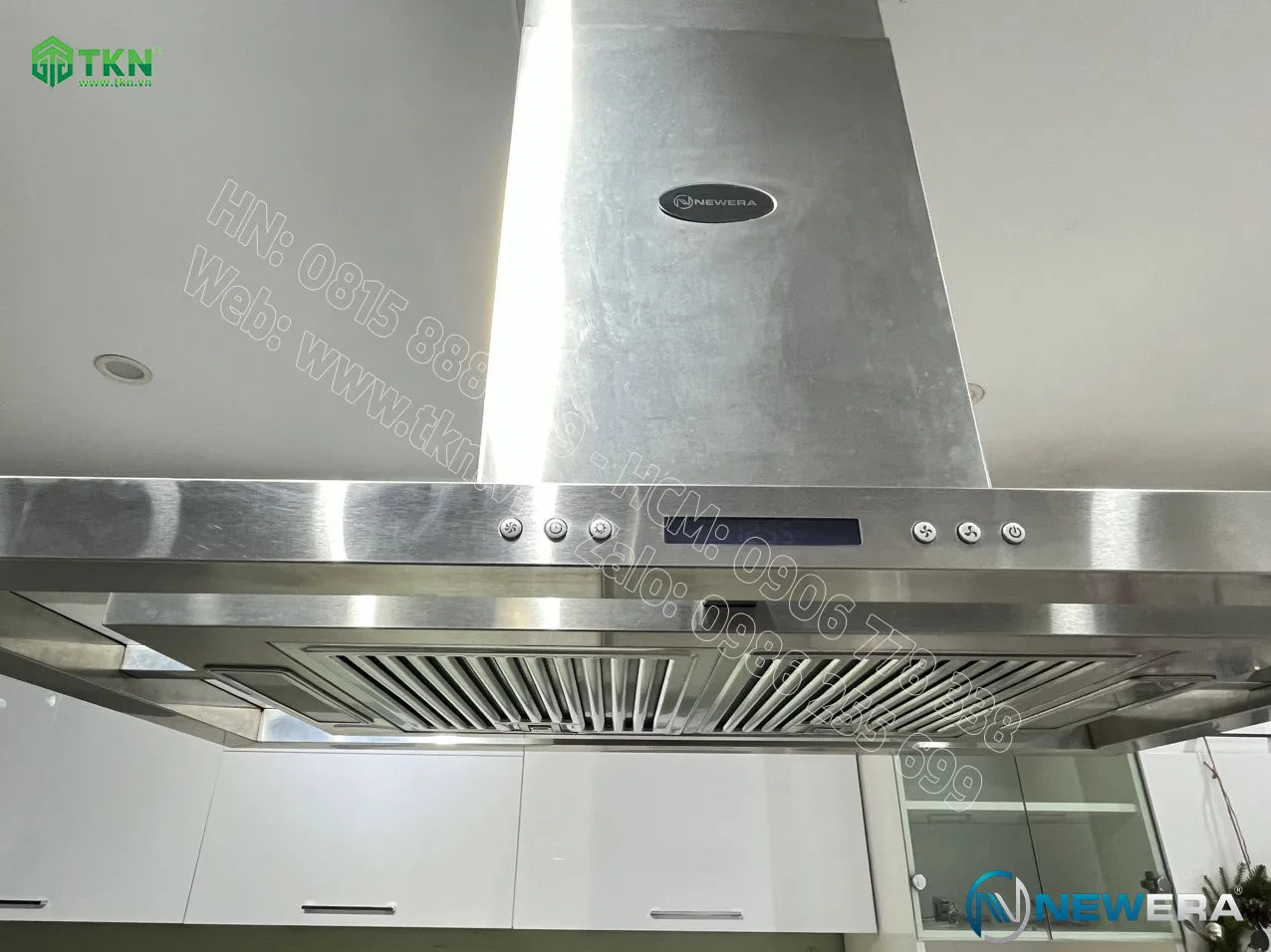 Máy hút mùi NewEra inox 304 1000mm NE1101HH 7