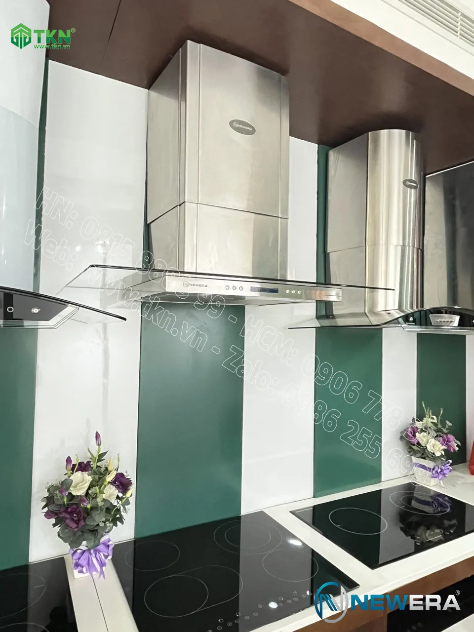 Máy hút mùi NewEra thép không gỉ 900mm NE9006HA 8