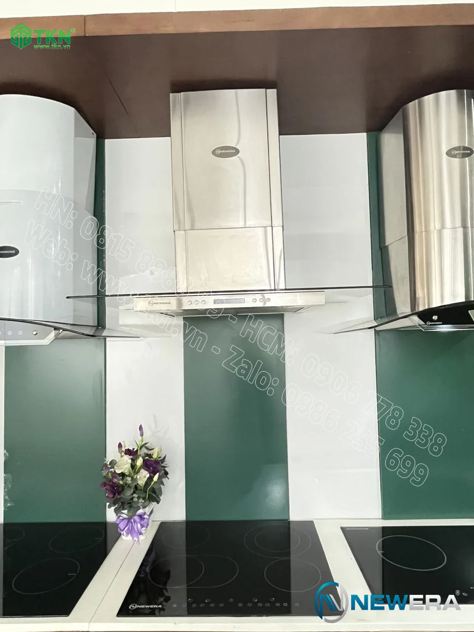 Máy hút mùi NewEra thép không gỉ 900mm NE9006HA 9