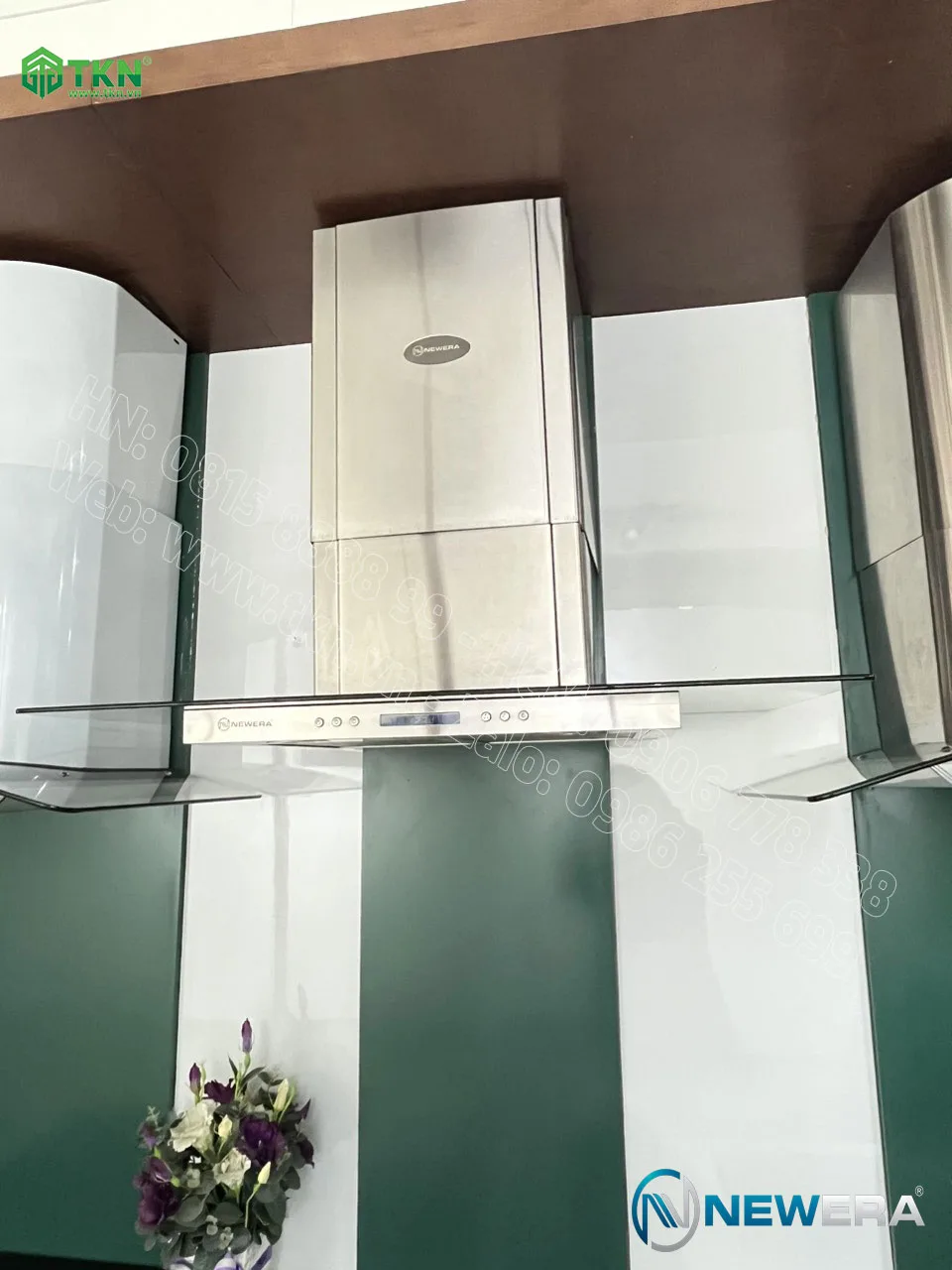 Máy hút mùi NewEra thép không gỉ 900mm NE9006HA 6