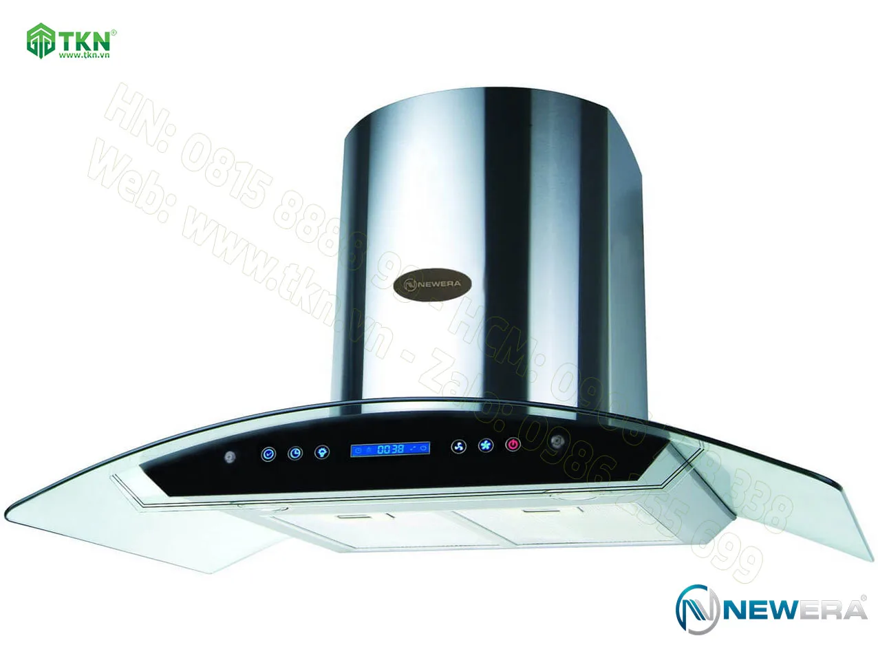 Máy hút mùi NewEra thép không gỉ 900mm NE9006HE 9