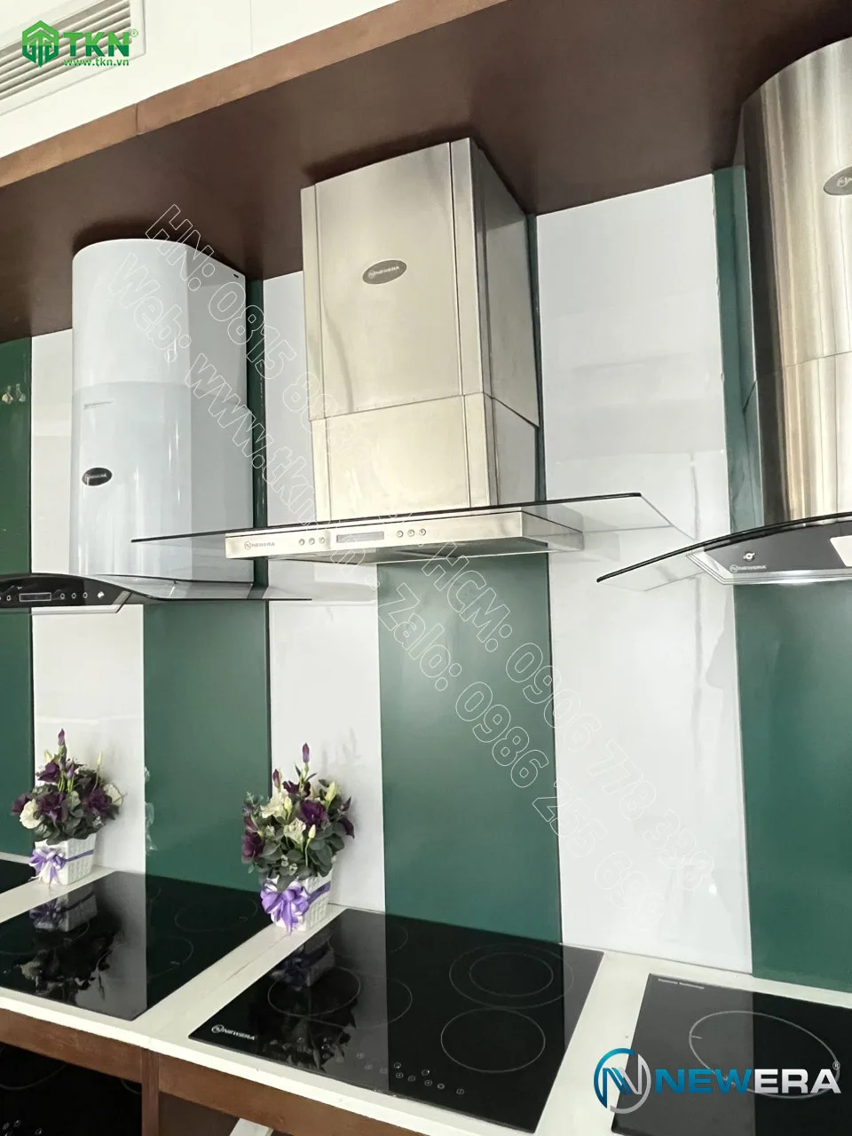 Máy hút mùi NewEra thép không gỉ 900mm NE9006HE 6