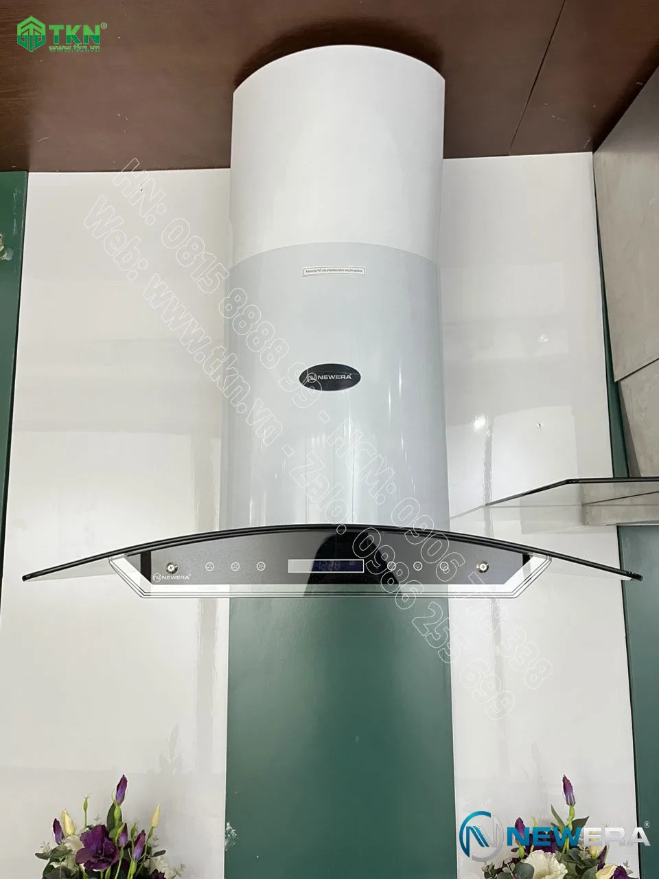 Máy hút mùi NewEra thép không gỉ 900mm NE9006HE 7