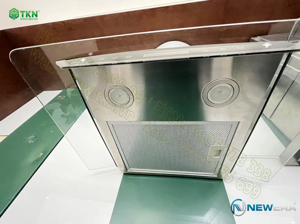 Máy hút mùi NewEra thép không gỉ 900mm NE9006HE 10