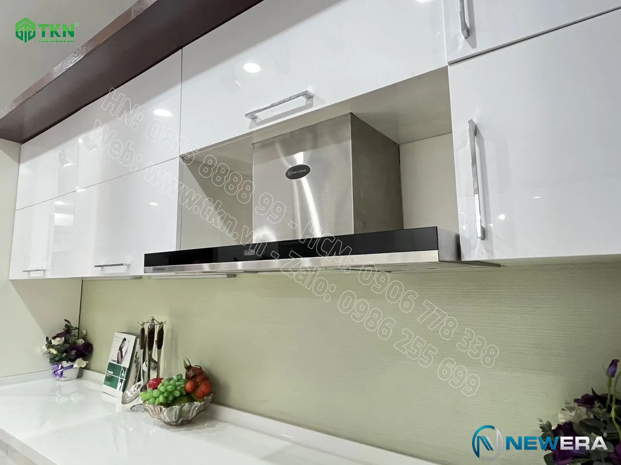 Máy hút mùi NewEra thép không gỉ 600mm NE6088HA 12