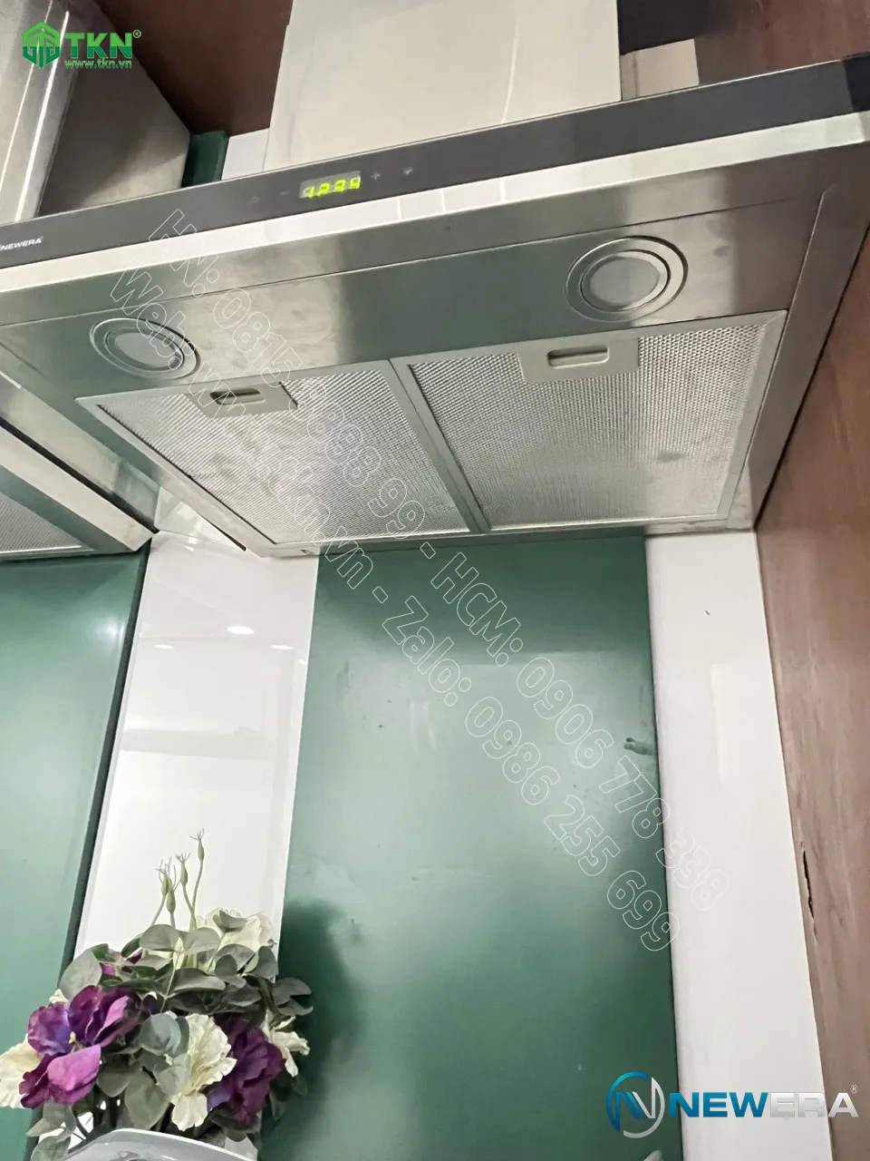 Máy hút mùi NewEra thép không gỉ 600mm NE6088HA 3