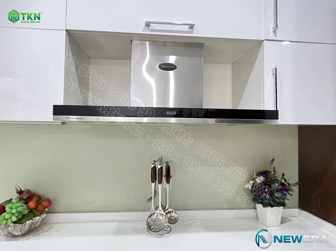 Máy hút mùi NewEra thép không gỉ 600mm NE6088HA 8
