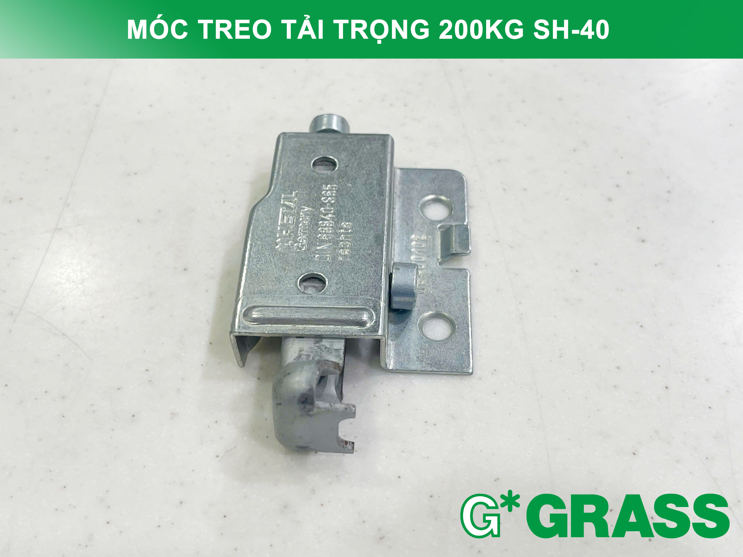 Móc treo Grass vách inox SH-40 1