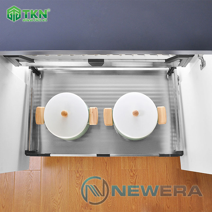 Giá bát đĩa, xoong nồi inox hộp NewEra NE388.900 1