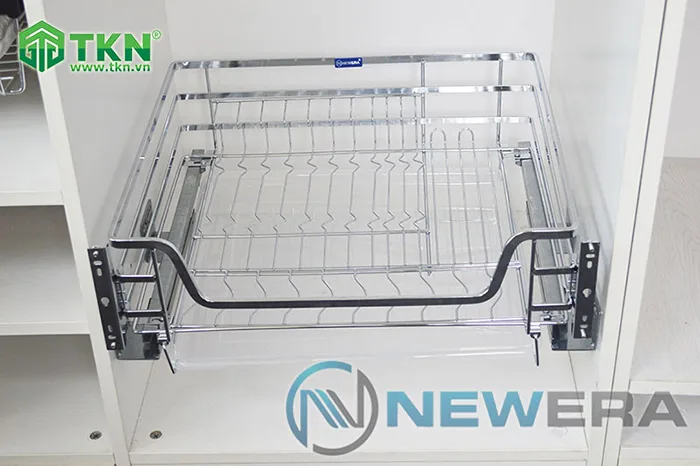 Ngăn kéo bát đĩa Newera NE277.700 được làm từ chất liệu Inox 304