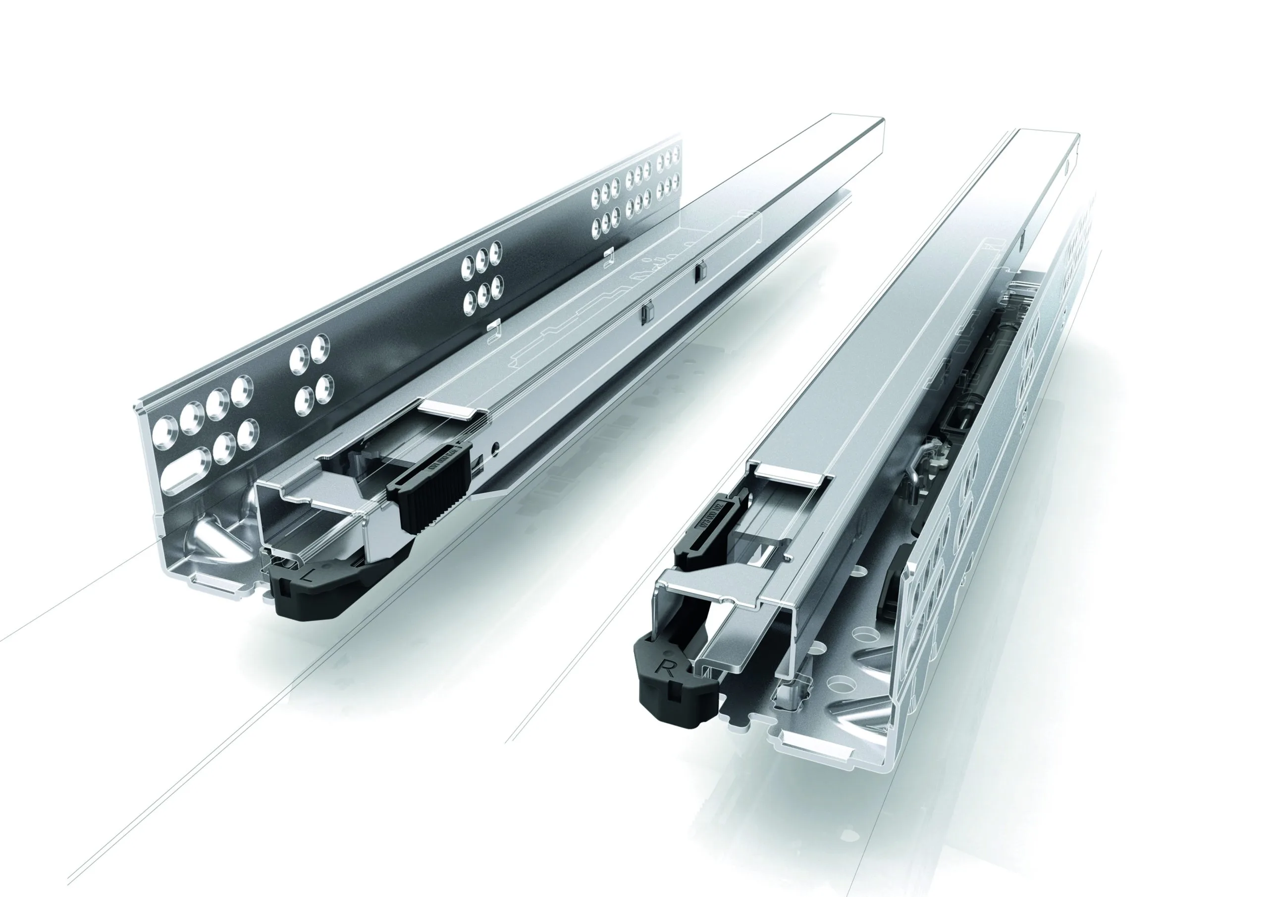 Ray trượt Grass Dynamoov mở toàn phần, 270mm DV130.270 1